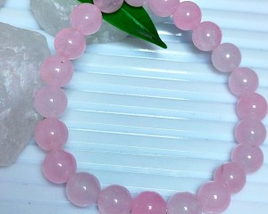ROSE QUARTZ ENERGISED BRACELET 