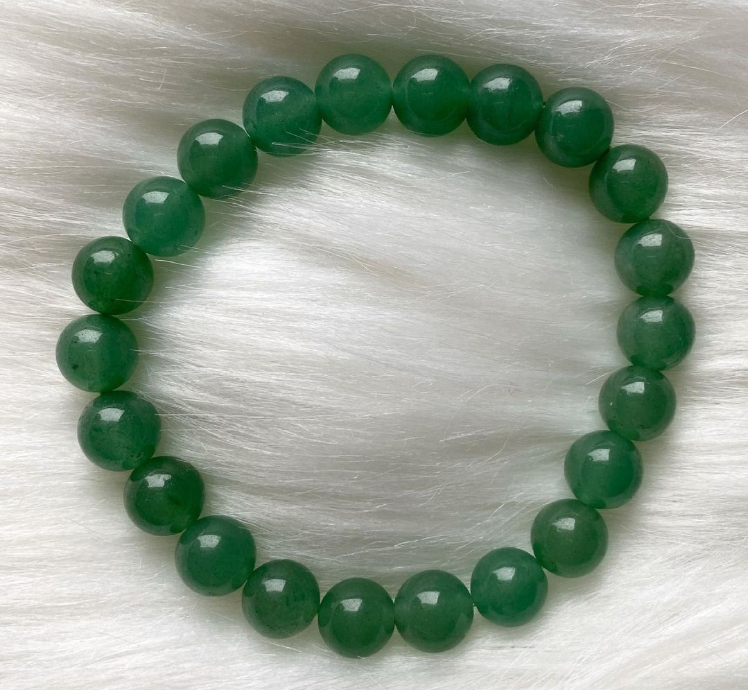 GREEN AVENTURINE ENERGISED BRACELET